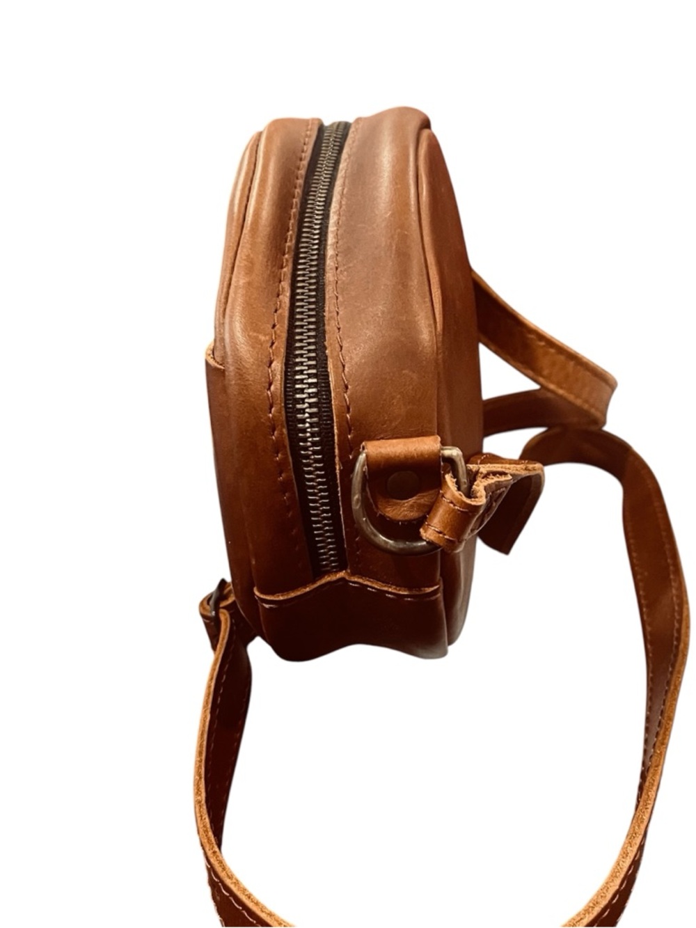Portland Leather Almost Perfect Circle Crossbody Bag - Picture 2 of 8